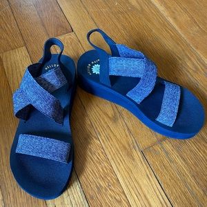 Platform Cushion Yellow Box Mellow Mat Sandal